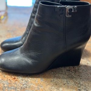Tory Burch wedge bootie size 8